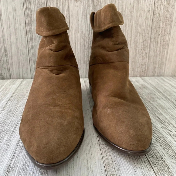 Buskens suede ankle boots Size 8 color mocha brown - Picture 3 of 13